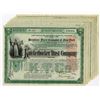 Image 1 : Brooklyn Ferry Company of New York - Knickerbocker Trust Co., 1906 to 1907, Group of I/U Certificate