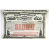 Image 1 : Chicago and Northwestern Railway Co., 1875, Specimen $1000, 7% Coupon Bond