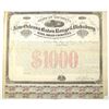 Image 1 : New Orleans, Baton Rouge & Vicksburg Rail Road Co., 1872 Remainder Bond