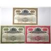 Image 1 : Missouri-Kansas-Texas Railroad Co., 1922 Specimen Registered Bond Trio