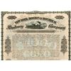 Image 1 : New York Boston & Montreal Railway Co., 1873, I/U Gold Coupon Bond