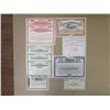 Image 1 : Railroad Assortment of Issued and Unissued Stocks and Bonds, ND (1870s)-1925