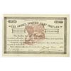 Image 1 : Ohio. Arnoux Electric Light Co., 1884, I/U Stock Certificate