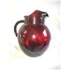 Image 3 : Depression Glass Royal Ruby Glass A