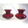 Image 6 : Depression Glass Royal Ruby Glass A