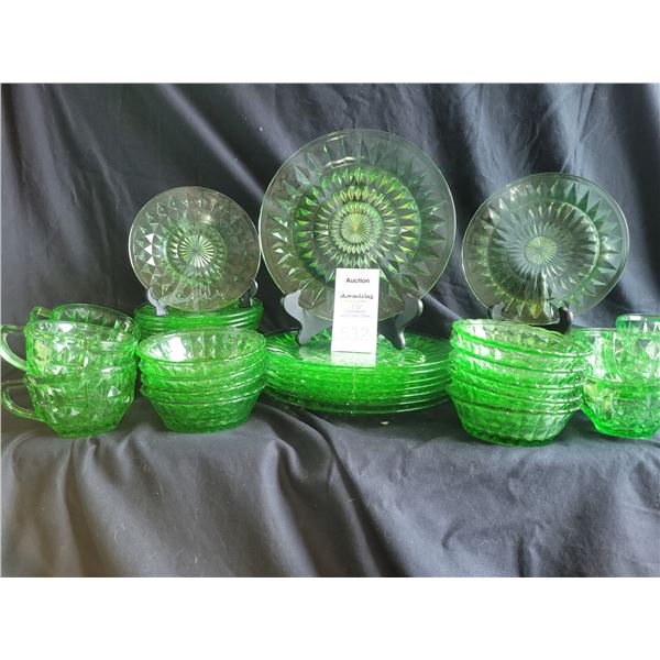 Depression Green Glass