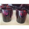 Image 3 : Depression Glass Royal Ruby Glass A