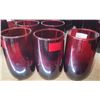 Image 4 : Depression Glass Royal Ruby Glass A
