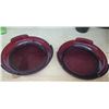 Image 9 : Depression Glass Royal Ruby Glass A