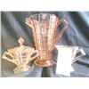 Image 1 : Art Deco Pink Glass A