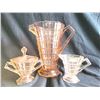 Image 2 : Art Deco Pink Glass A