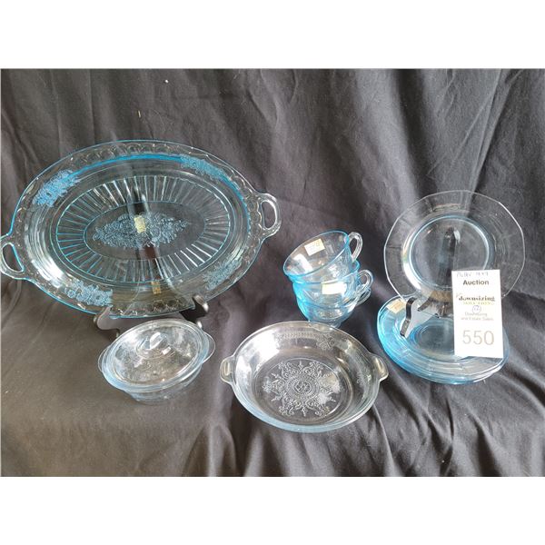 Blue Glass A