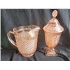 Image 2 : Depression Pink Glass A