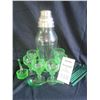 Image 1 : Uranium Glass Cocktail Set A