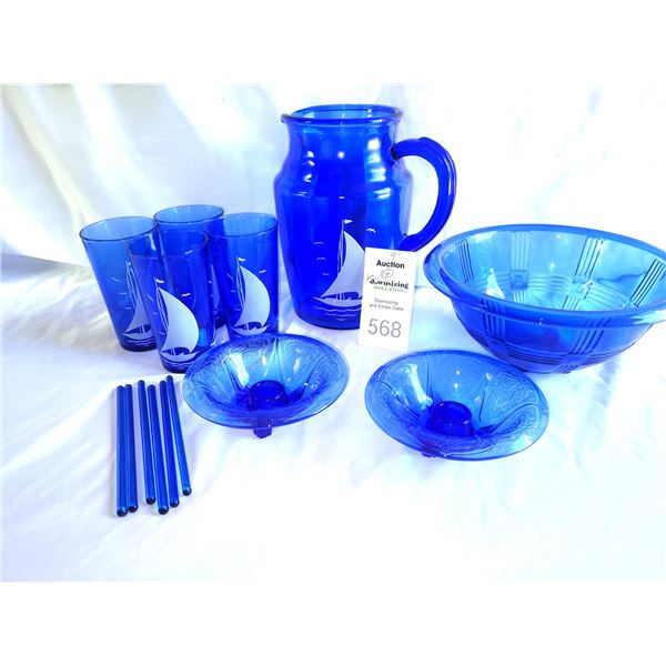 Blue Glass A