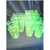 Image 5 : Uranium Glass Stemware A