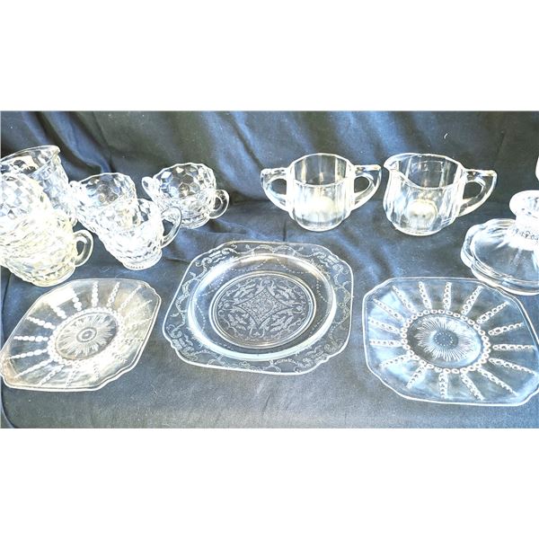 Cubist & Clear Glass A