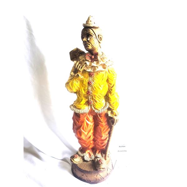 24" Clown Statue A