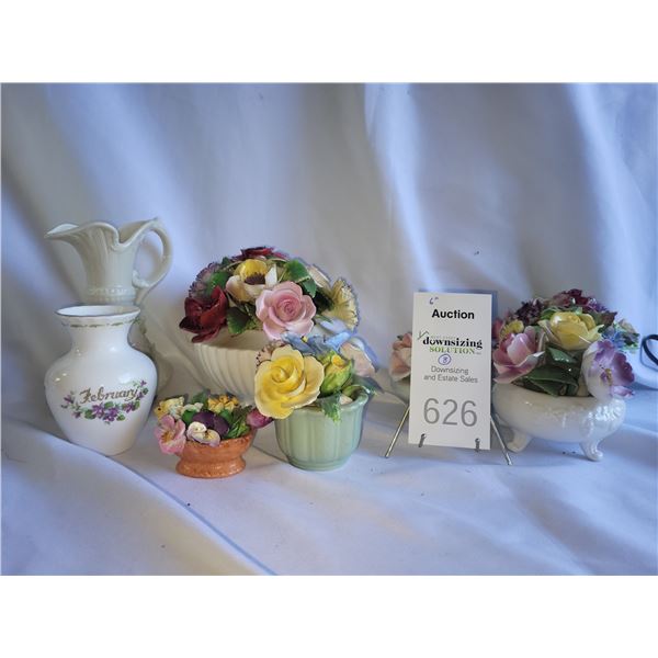 Florals & Aberdeen Jug B