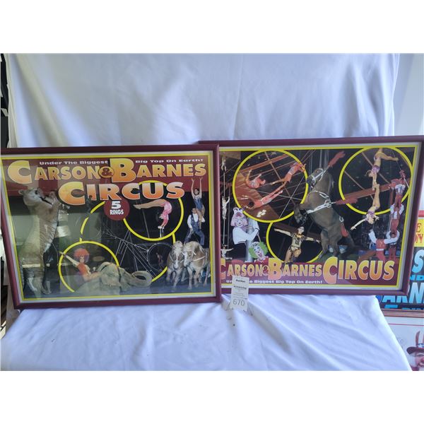 Framed Carson & Barnes Posters B