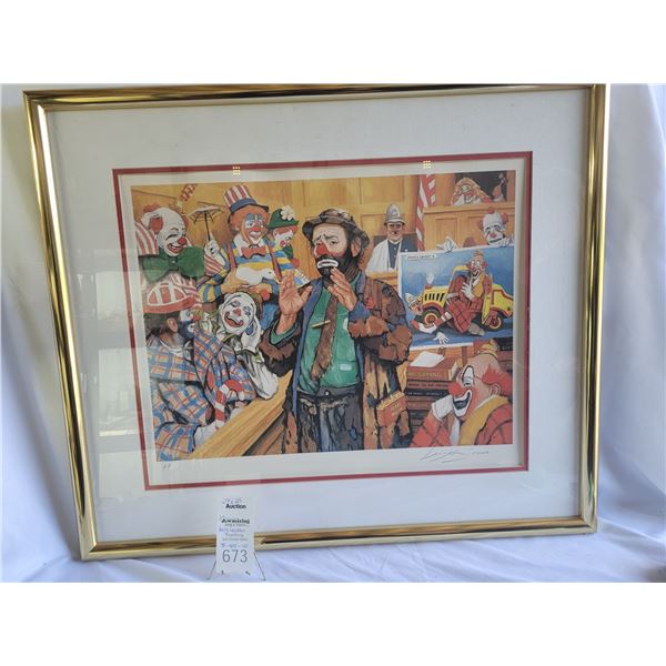 Framed Litho by Barry Leighton B
