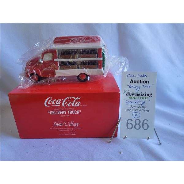 Dept 56 Coca Cola Delivery Truck B