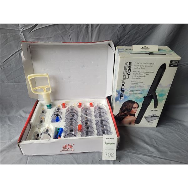 Cupping & Conair Curling Iron B