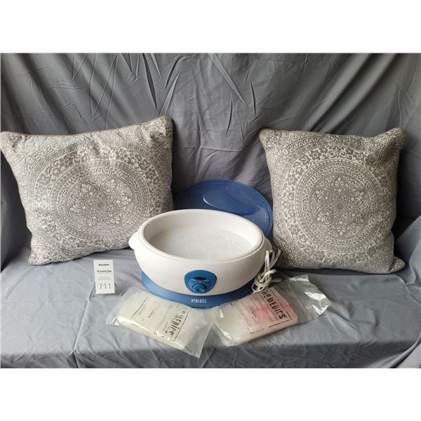 Home Medics Paraffin Bath & Cushions. B