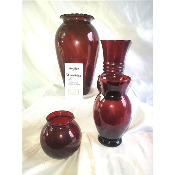 Royal Ruby Glass A