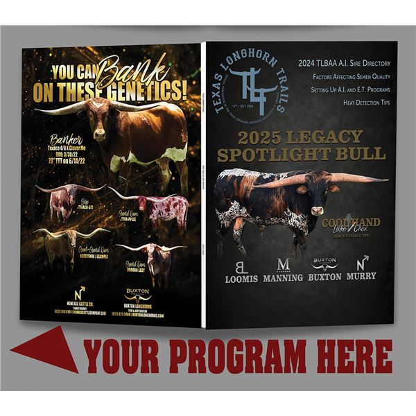 BACK COVER OF THE TRAILS FOR A YEAR