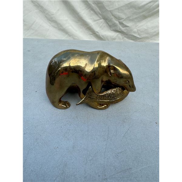 Brass bear