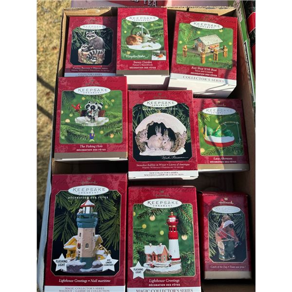 Hallmark ornament keepsakes