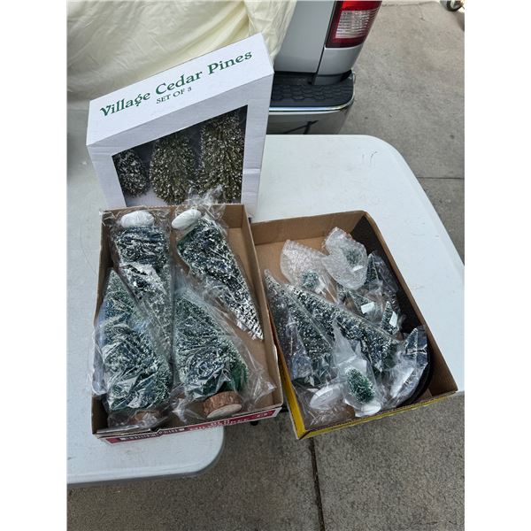 Village Cedar Pines, and other Christmas trees