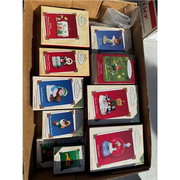 Hallmark keepsake ornaments