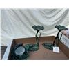 Image 3 : Frog themed candleholders