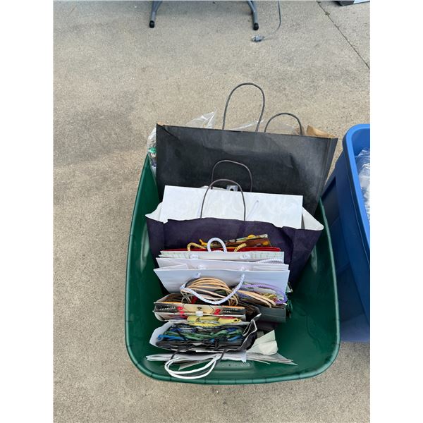 Lot of gift bags