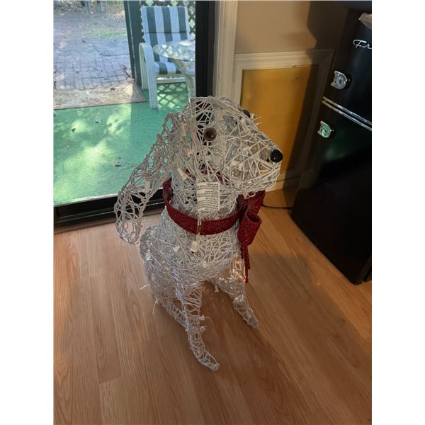 Dog light up decor