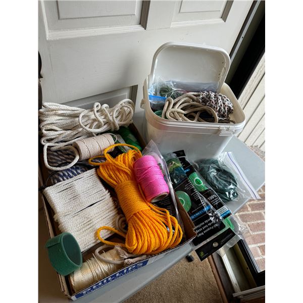 Ropes and strings