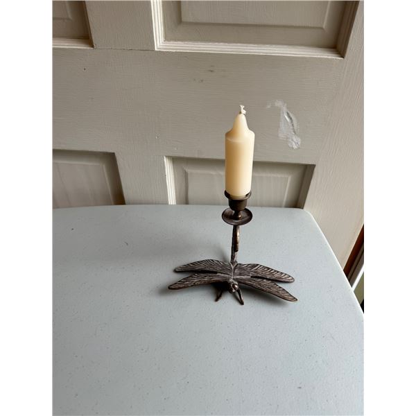 Dragonfly Candle Holder Hole