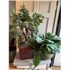 2 artificial plants