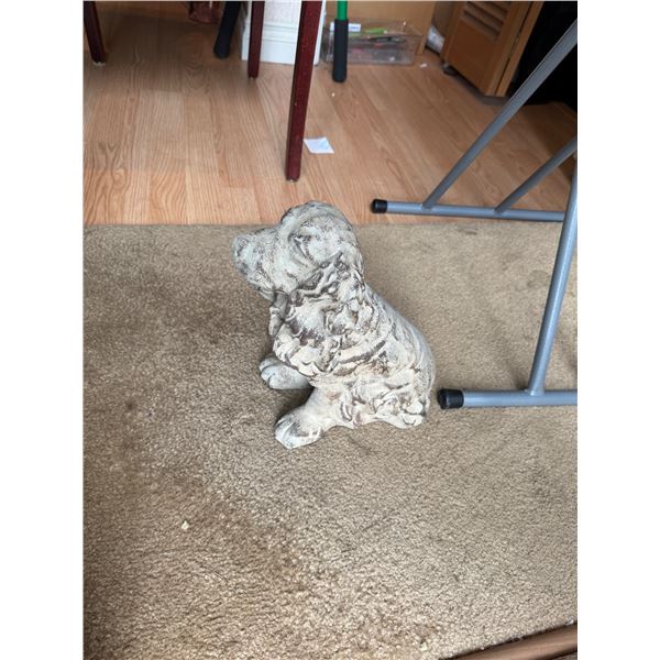 Heavy doorstop dog