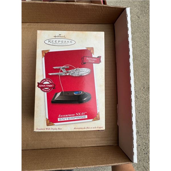 Hallmark keepsake ornament enterprise and X – 01 enterprise features voice