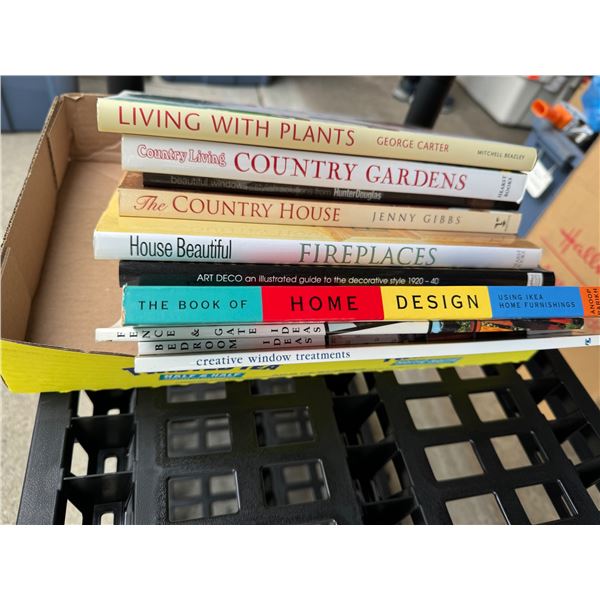 Home design and country Garden books