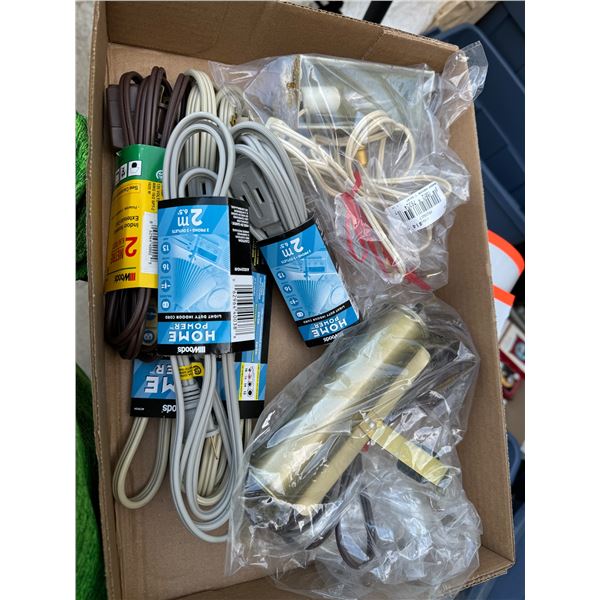 Extension cords vintage bed lamps
