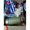 Image 1 : Stanley thermos Jay cloth drop cloth S and LED light bulb