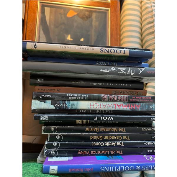 Wildlife and bird books