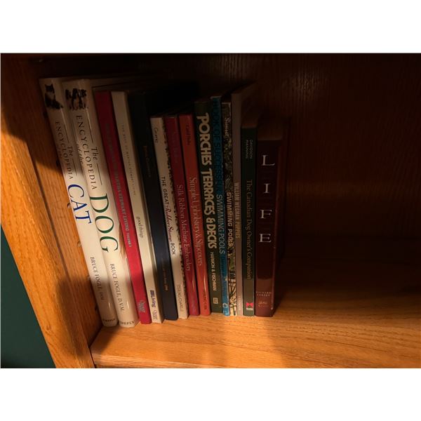 Assorted books