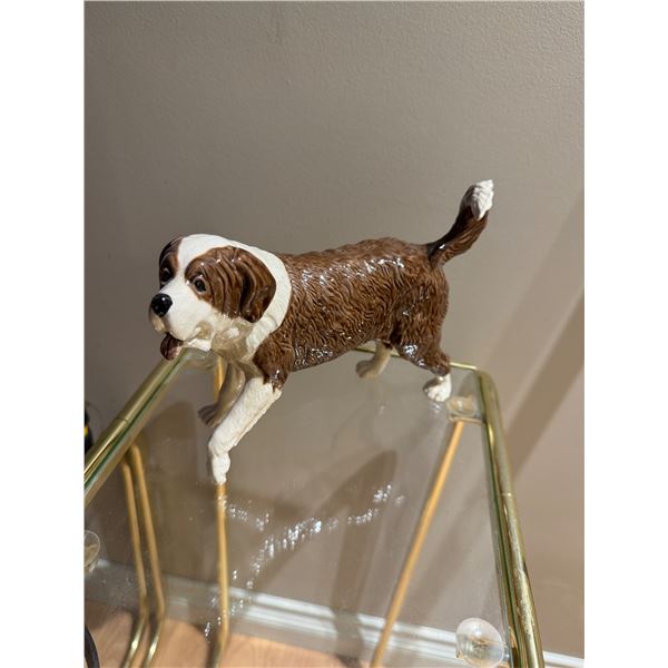 the charm of creamware England dog figuring