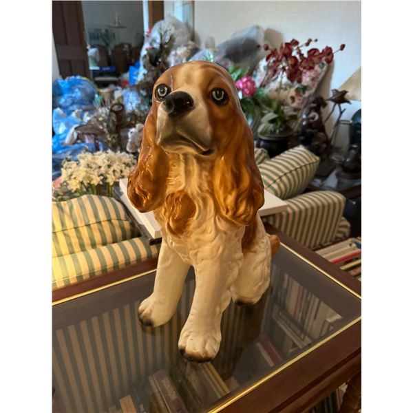 ceramic dog, figurine
