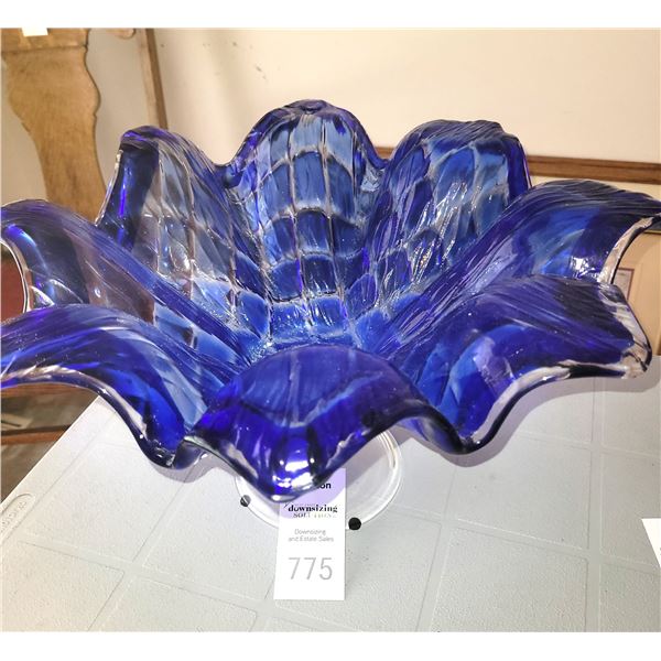 Blue Glass Bowl A